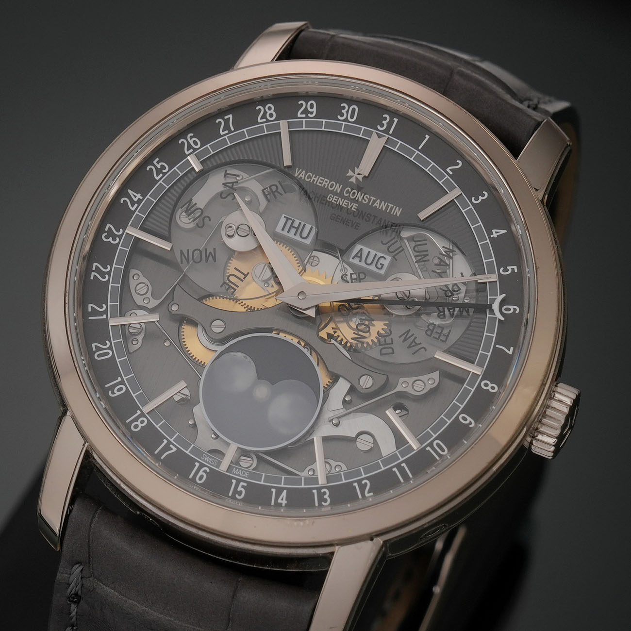 VACHERON CONSTANTIN(USED)바쉐론 X40G3090 트레디셔널 컴플리트 캘린더 41M